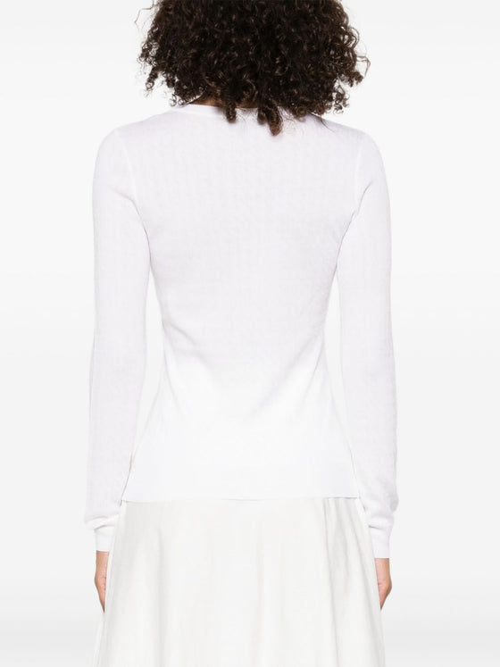 Elisabetta Franchi Sweaters Ivory