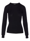 Elisabetta Franchi Wool blend crewneck sweater