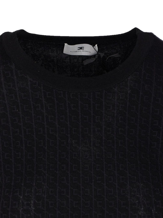 Elisabetta Franchi Sweaters Black