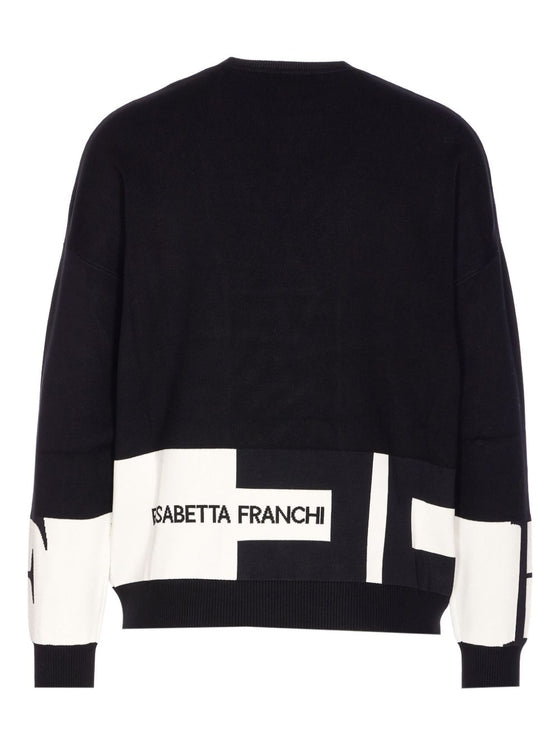 Elisabetta Franchi Sweaters Black