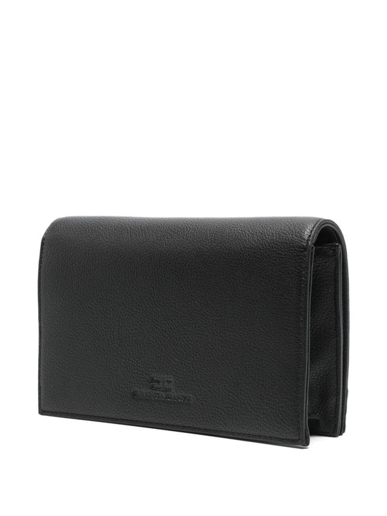 Elisabetta Franchi Shoulder bag with groumette chain