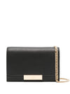 Elisabetta Franchi Shoulder bag with groumette chain