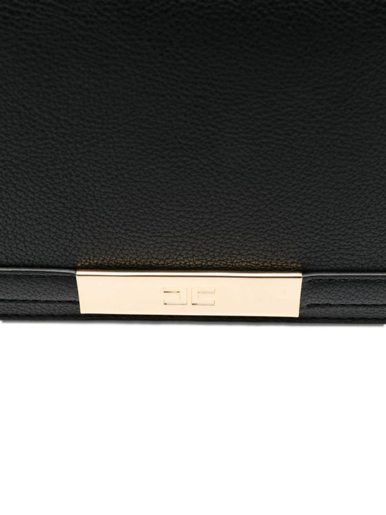 Elisabetta Franchi Shoulder bag with groumette chain