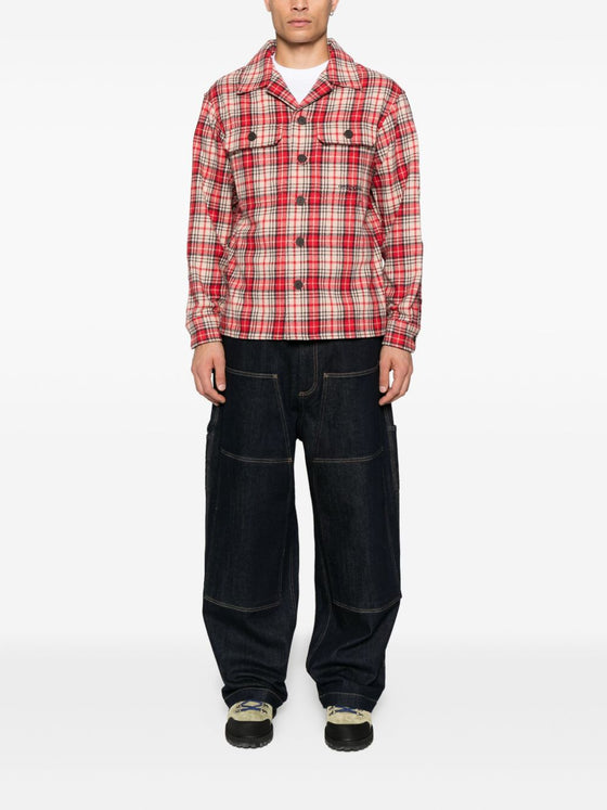 Emporio Armani Checked wool shirt