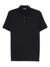 Emporio Armani Short-sleeved cotton polo shirt