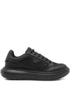 EMPORIO ARMANI EXCLUSIVE Panelled lace-up sneakers
