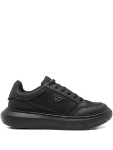 EMPORIO ARMANI EXCLUSIVE Panelled lace-up sneakers