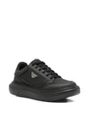 EMPORIO ARMANI EXCLUSIVE Panelled lace-up sneakers