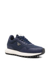 EMPORIO ARMANI EXCLUSIVE Logo-appliqué panelled sneakers