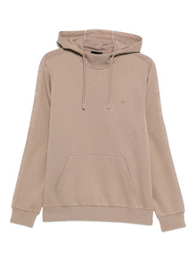  Emporio Armani Embroidered-logo hoodie