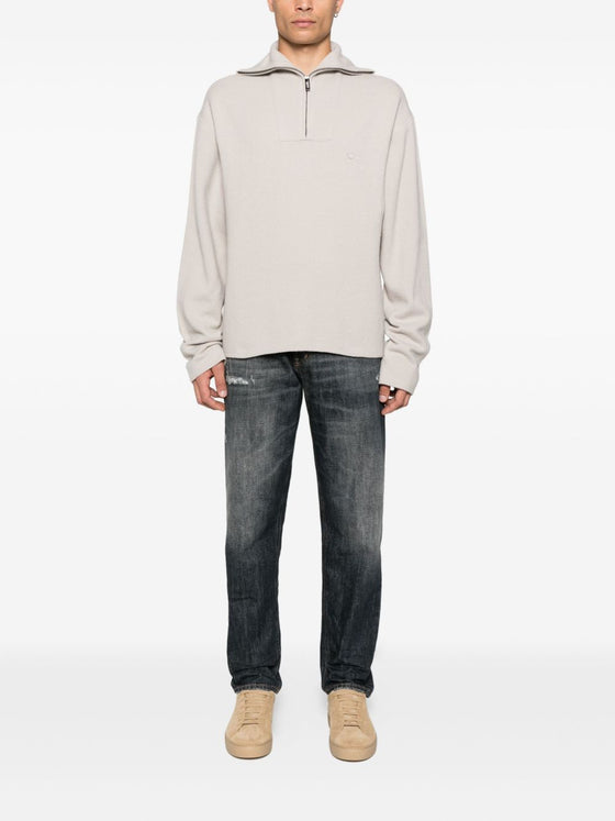 Emporio Armani Sweaters Grey