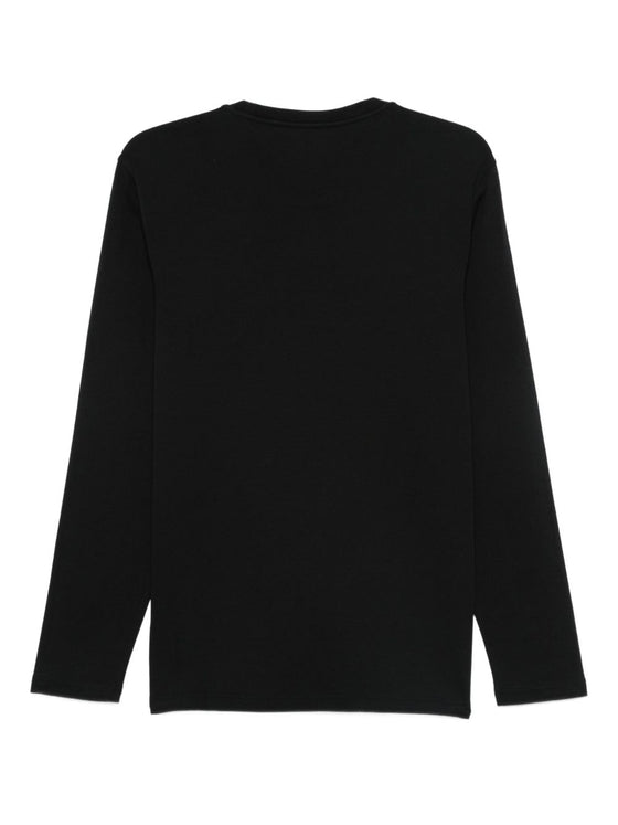 Emporio Armani Eagle-logo cotton pajama top