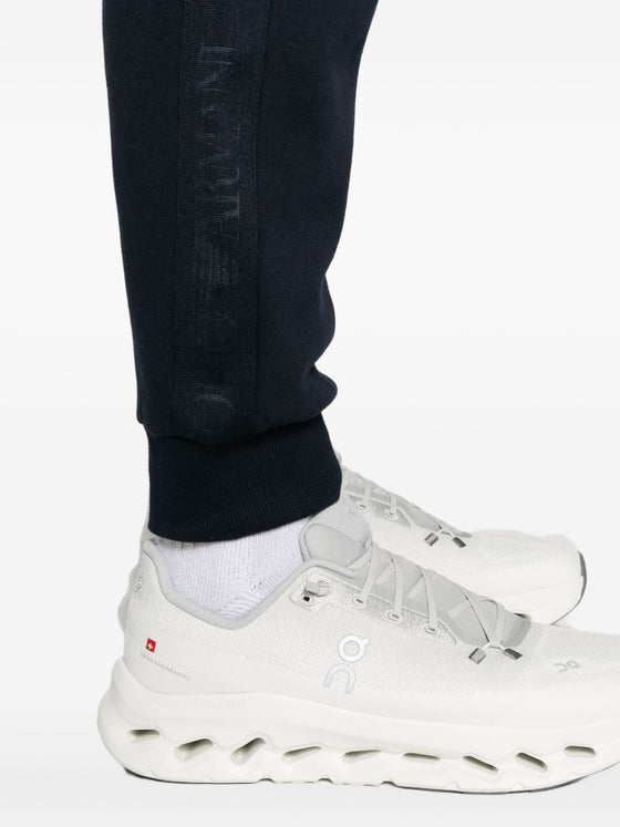 Emporio Armani Logo-detail elasticated-waistband track pants
