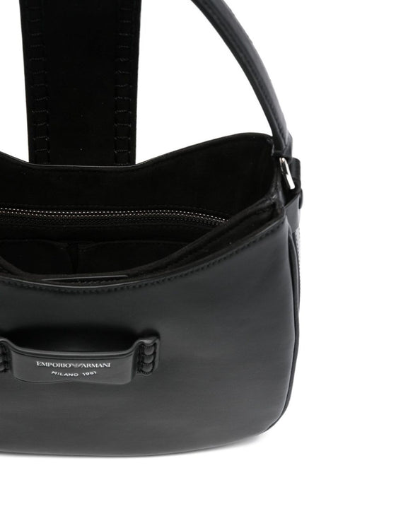 Emporio Armani braided-detail tote bag