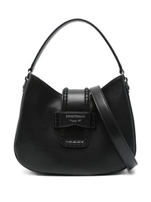  Emporio Armani braided-detail tote bag