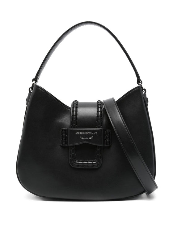 Emporio Armani braided-detail tote bag
