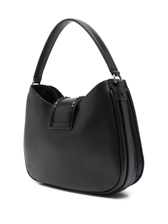 Emporio Armani braided-detail tote bag