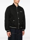 Emporio Armani Logo-embroidered bomber jacket