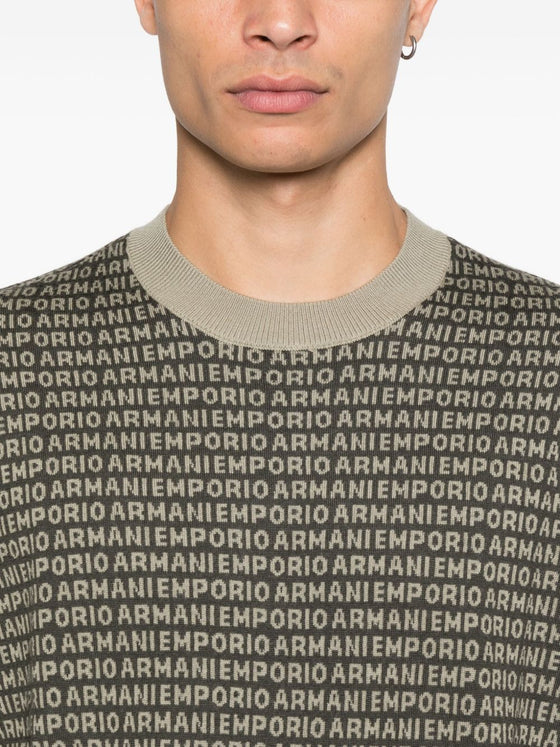 Emporio Armani Sweaters Green