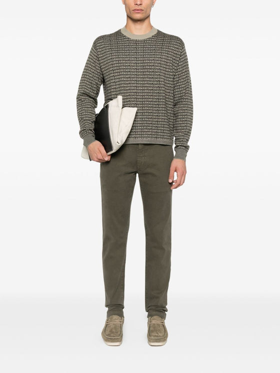 Emporio Armani Sweaters Green