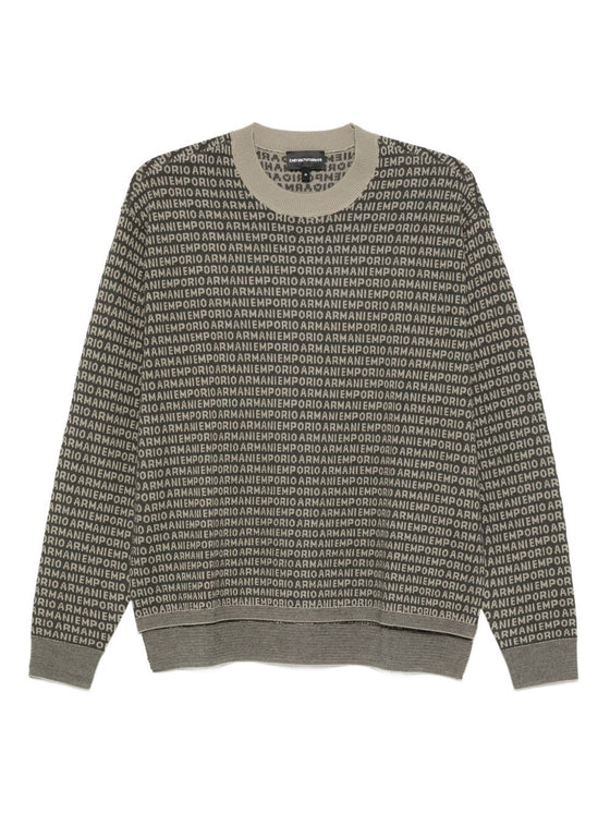 Emporio Armani Sweaters Green