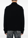 Emporio Armani Half-zip wool sweater