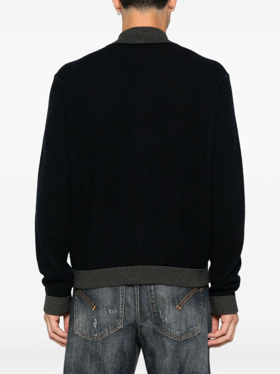Emporio Armani Sweaters Blue