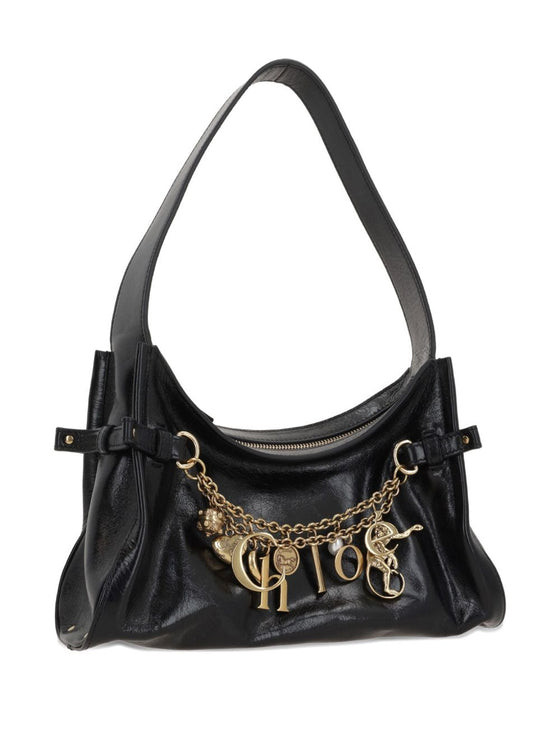 Chloé Charms hobo bag in shiny leather