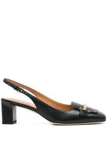  Tod's Leather Slingback Pump