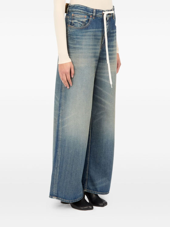 MM6 Maison Margiela Jeans Clear Blue