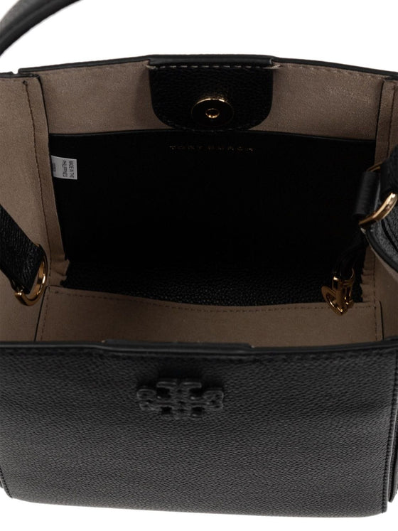 Tory Burch McGraw leather bucket bag