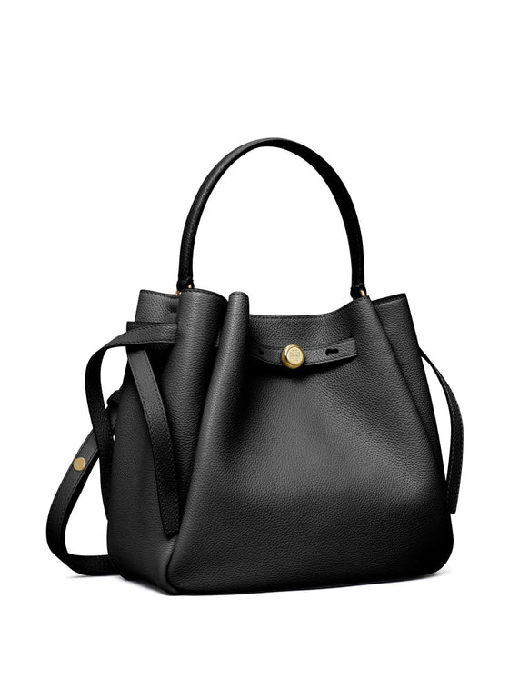 Tory Burch Romy pebbled bucket bag