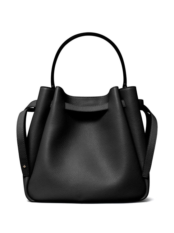 Tory Burch Romy pebbled bucket bag