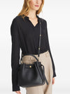 Tory Burch Romy pebbled bucket bag