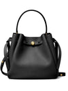 Tory Burch Romy pebbled bucket bag