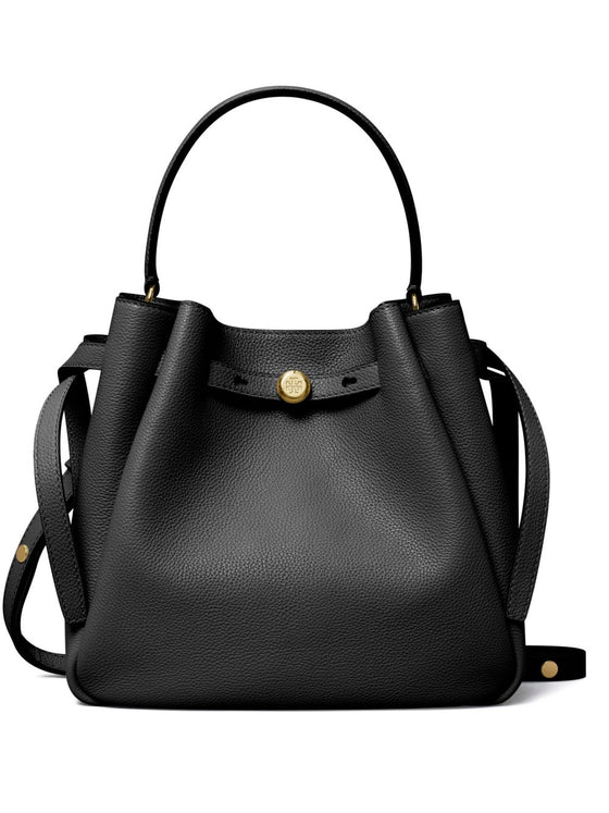 Tory Burch Romy pebbled bucket bag
