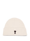 Ami Paris Ami De Coeur wool beanie