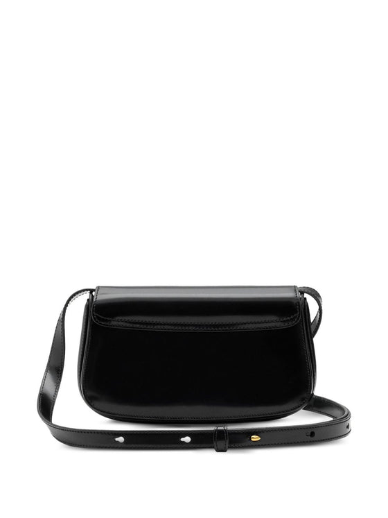 Ami Paris Glazed Leather Small Crossbody Paris Paris Bag