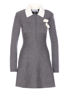  Self-portrait Dresses Grey