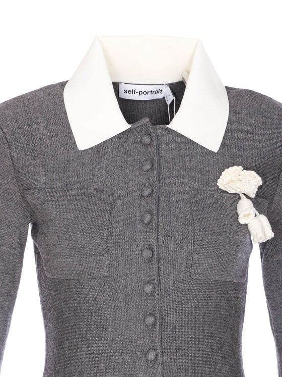 Self-portrait Dresses Grey