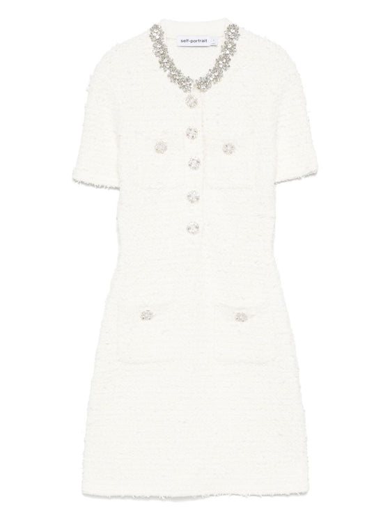 Self-portrait Dresses Beige