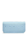 Valentino Garavani Locò Moiré Fabric Clutch with Jewel Logo