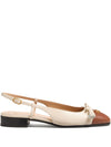 Valentino Garavani Du Roi leather ballet flats
