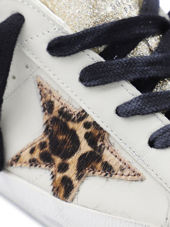 Golden Goose Super-Star glittered sneakers