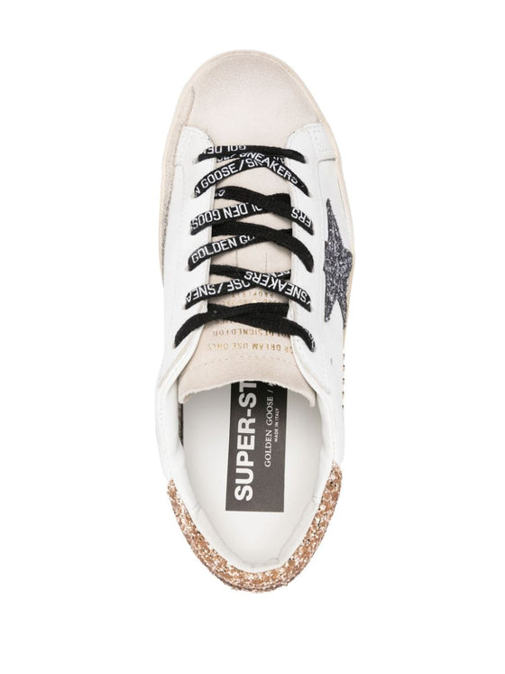 Golden Goose Super-Star glittered sneakers