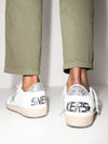 Golden Goose Ball Star Wishes in nappa leather with glitter star and heel tab