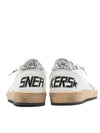 Golden Goose Ball Star Wishes in nappa leather with glitter star and heel tab