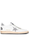 Golden Goose Ball Star Wishes in nappa leather with glitter star and heel tab