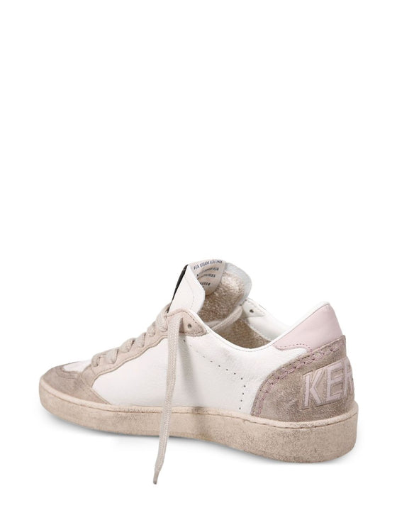 Golden Goose Ball Star suede-insert sneakers