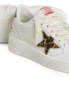 Golden Goose Ball Star with Leo pony skin star and black laminated leather heel tab